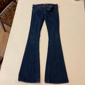 Free People dark wash flare jeans